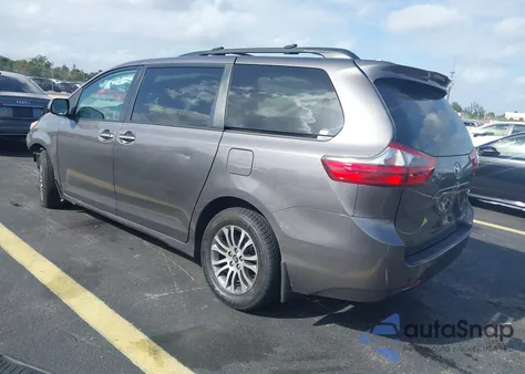 2020 Toyota Sienna Xle from USA, damaged, VIN 5TDYZ3DC0LS041891